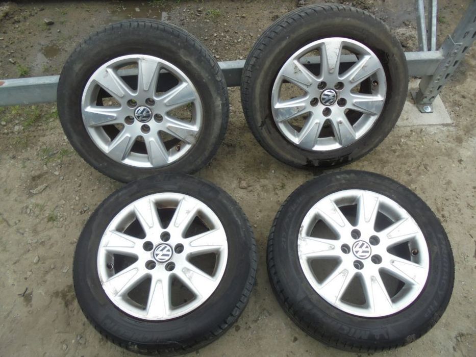 KOŁA ALUFELGI VW PASSAT B6 215/55/16 LATO