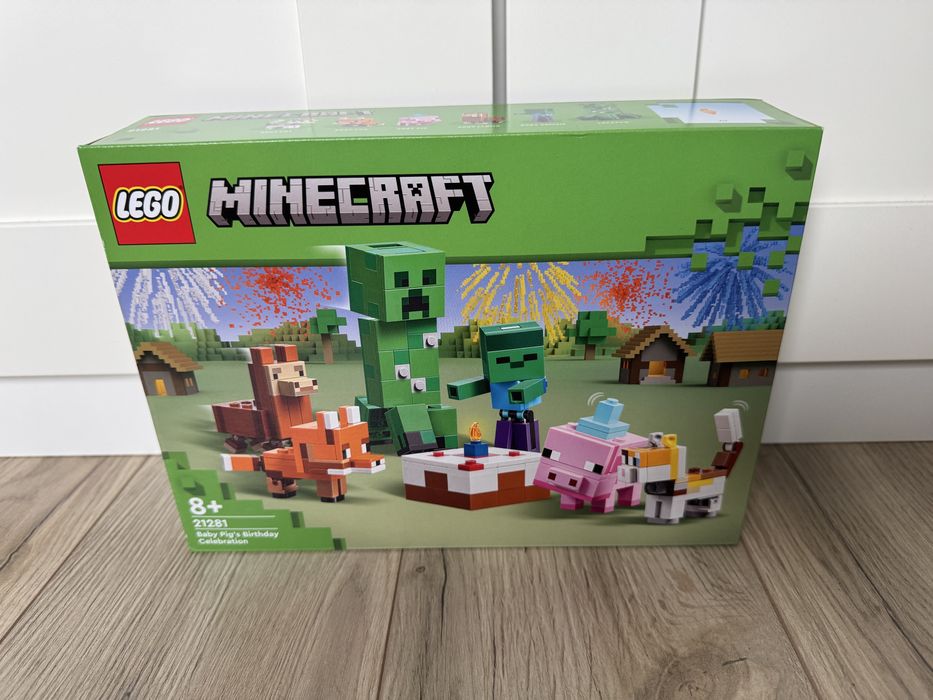 Klocki Lego Minecraft 21281 urodziny prosiaczka