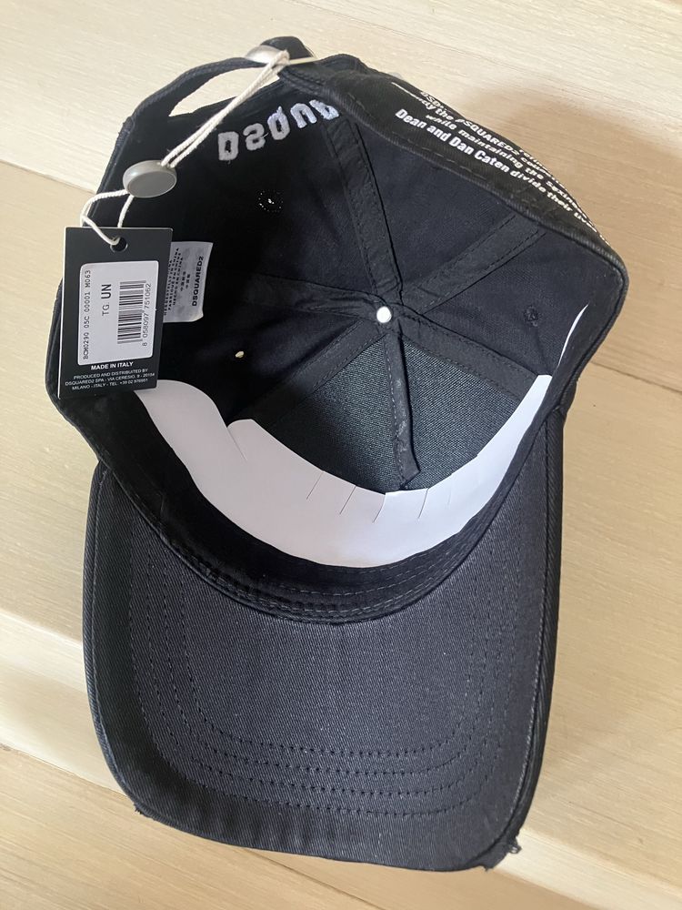 Dsquared2 oryginalna czapka z daszkiem ICON