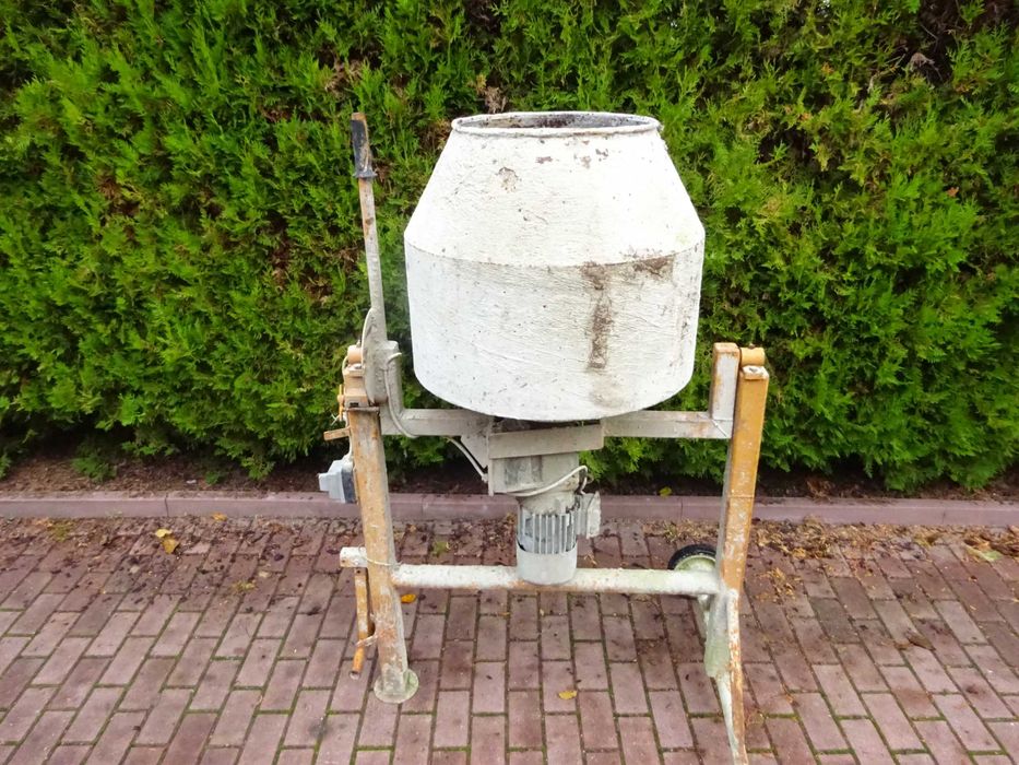 Betoniarka niemiecka 150L 150 L motoreduktor vem zg2 230v wyłącznik