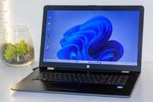 Laptop HP 17,3" i3-7gen 8GB-DDR4 120GB-M2/500GB-HDD Win11 Gw-6mc!