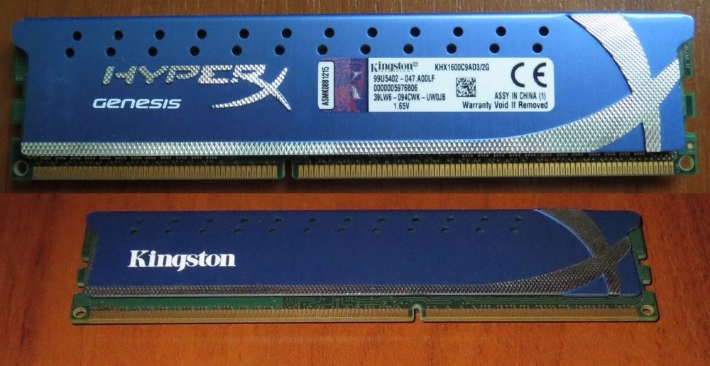 Оперативная память DDR1 - DDR3 (ПК, Ноутбук)