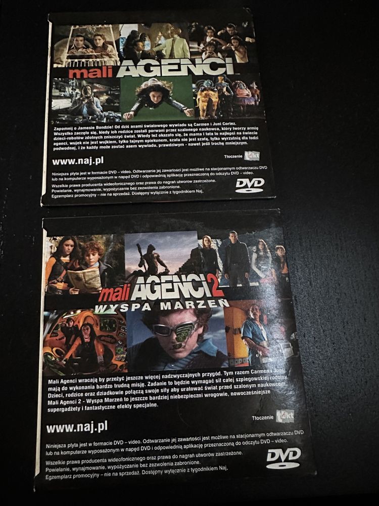 Mali Agenci 1 i 2 DVD