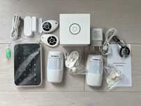 Alarm domowy bezprzewodowy Staniot SecCube 3 WIFI Tuya 433Mhz RFID