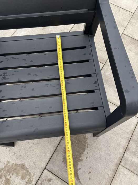 Meble ogrodowe antracyt