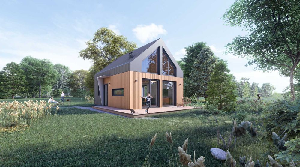 Drewniany dom modułowy – nowoczesność w zgodzie z naturą