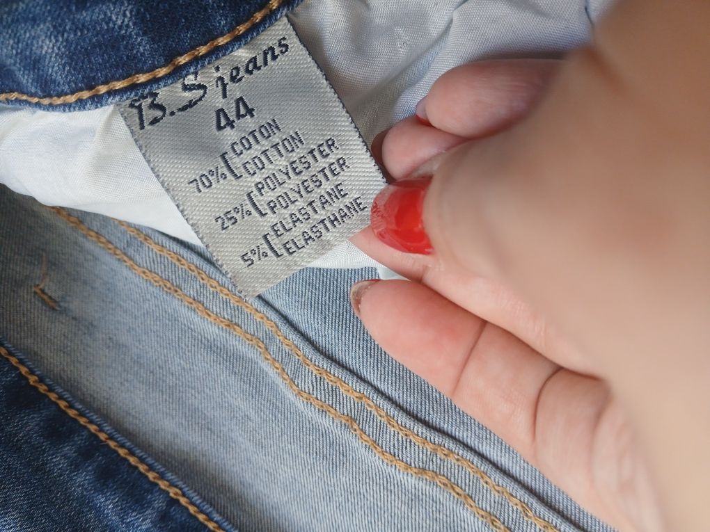 B.S Jeans Spodnie r.44 Jak Nowe
