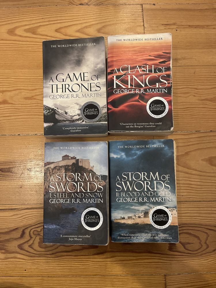 Livros Game of Thrones