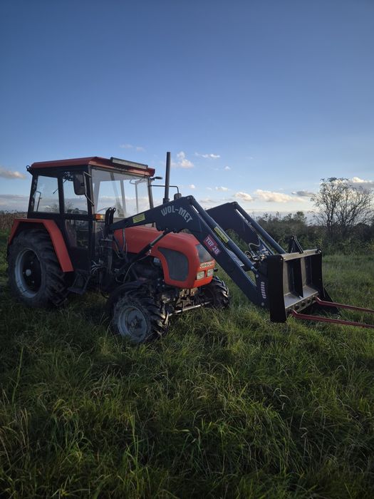 Ursus c360 4×4 TUR + przyczepka + łyżka+ krokodyl