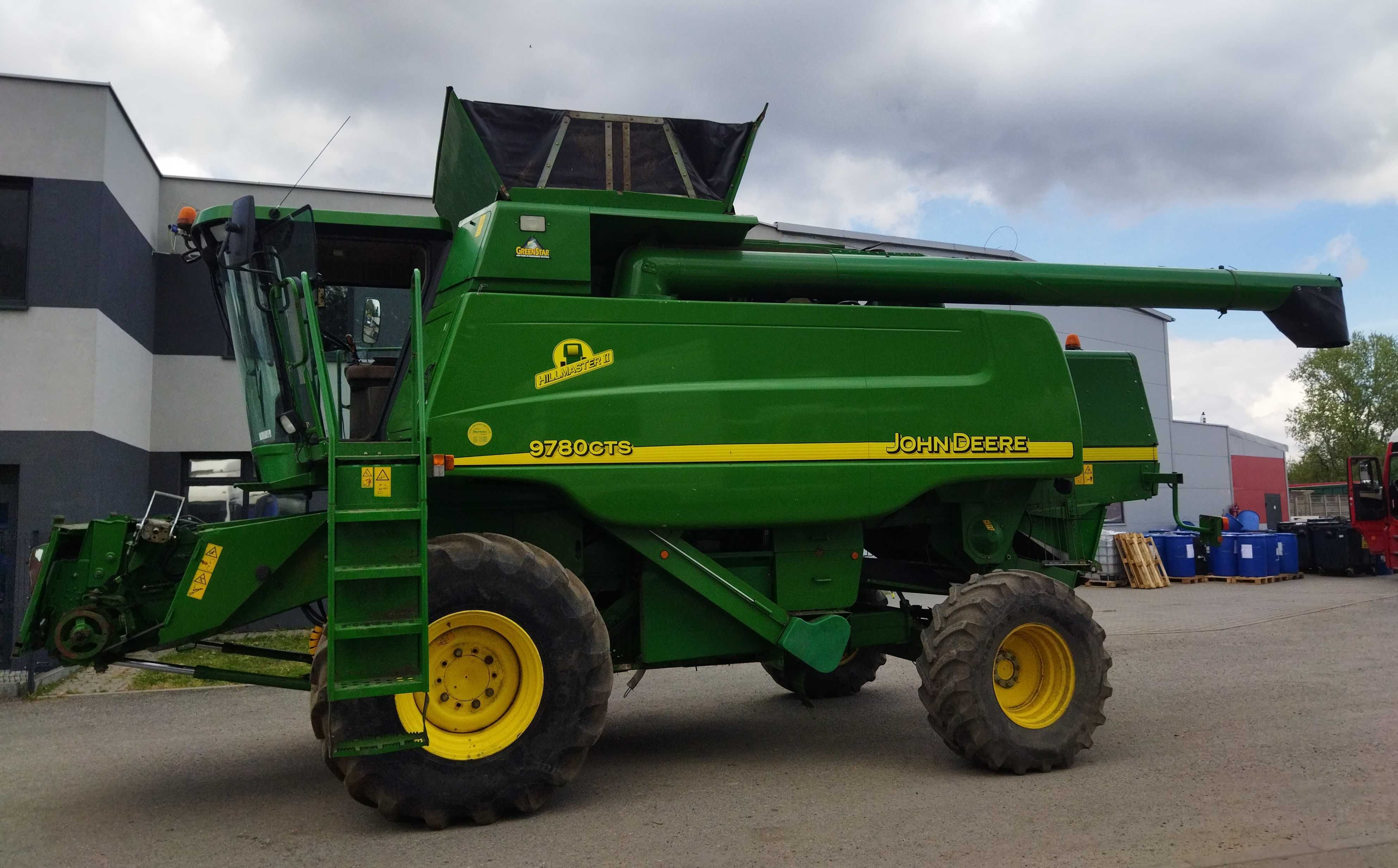 Kombajn John Deere 9780 CTS HM heder wózek