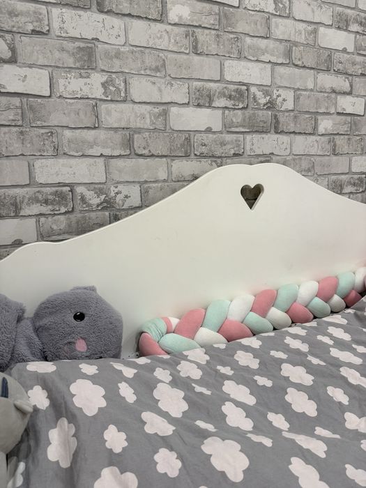 Lozko dzieciece drewniane