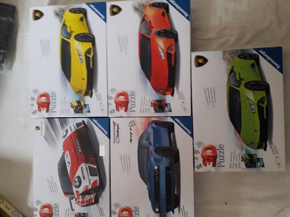 Ravensburger  3D Машинки из пазлов