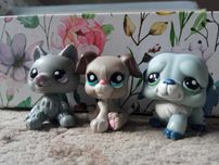 littlest petshop figurki 3 szt