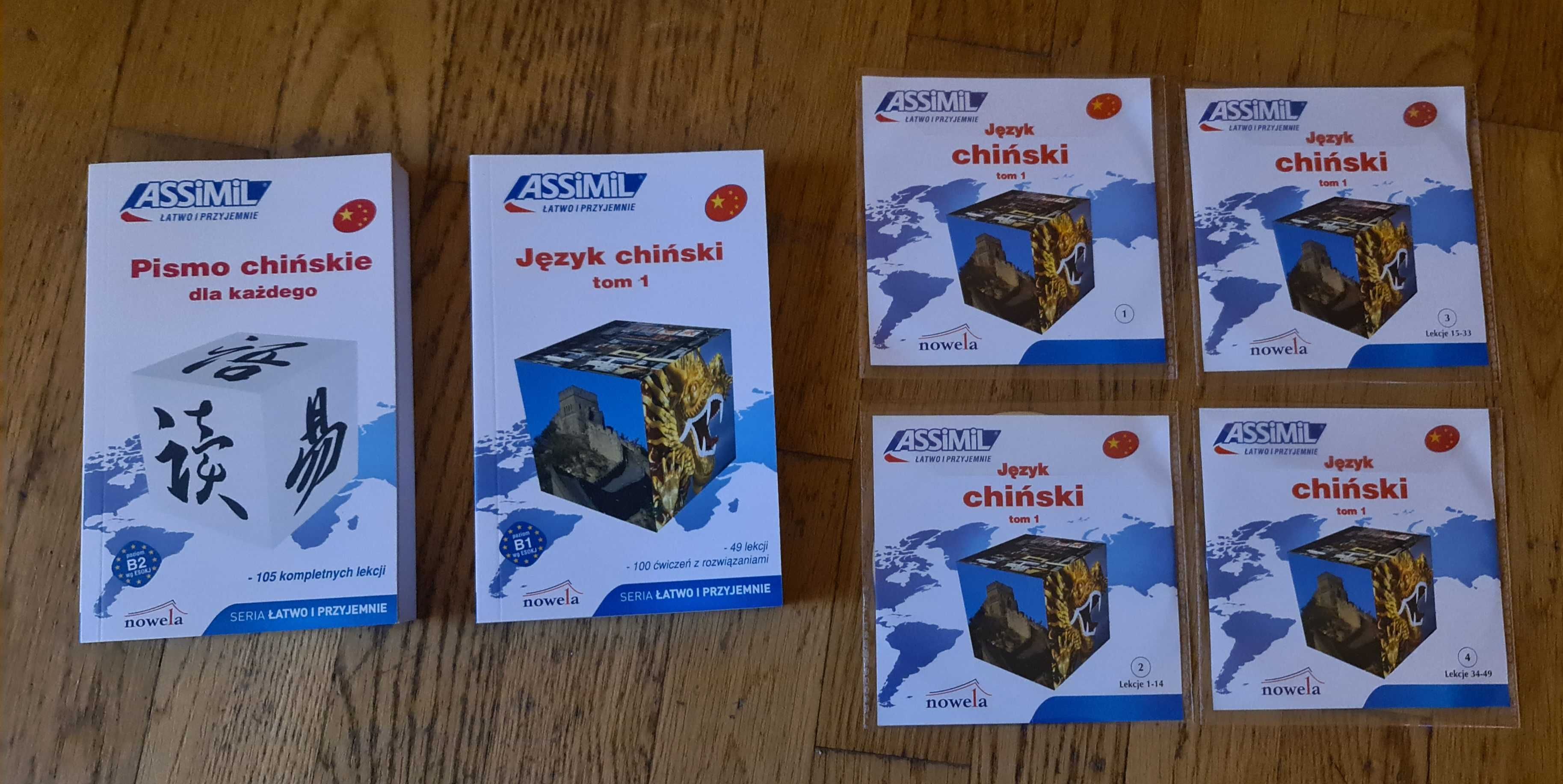 Język chiński część 1 kurs Metoda Assimil poziom B1 początkujący