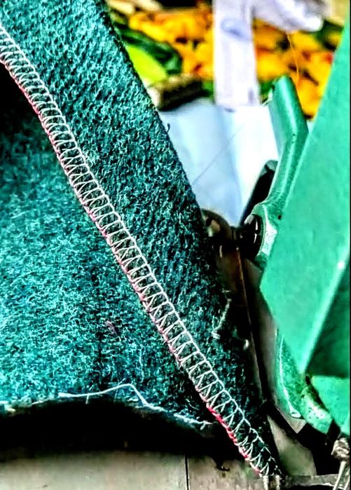 Ремонт швейних. Чайкам 132~143, виставляю шов, однотипний до Veritas.