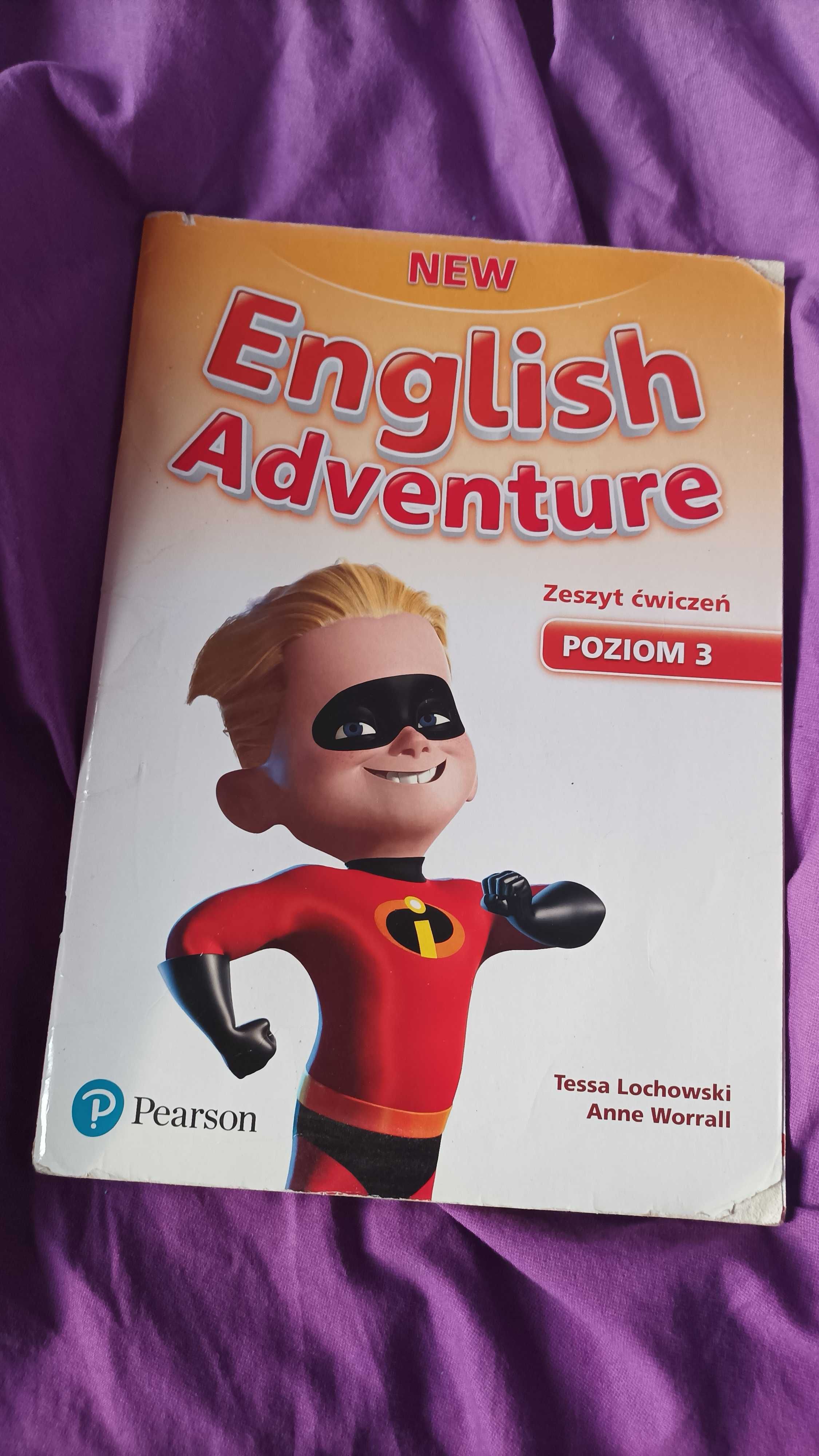 New English Adventure 3 zeszyt ćwiczeń z płytą używany