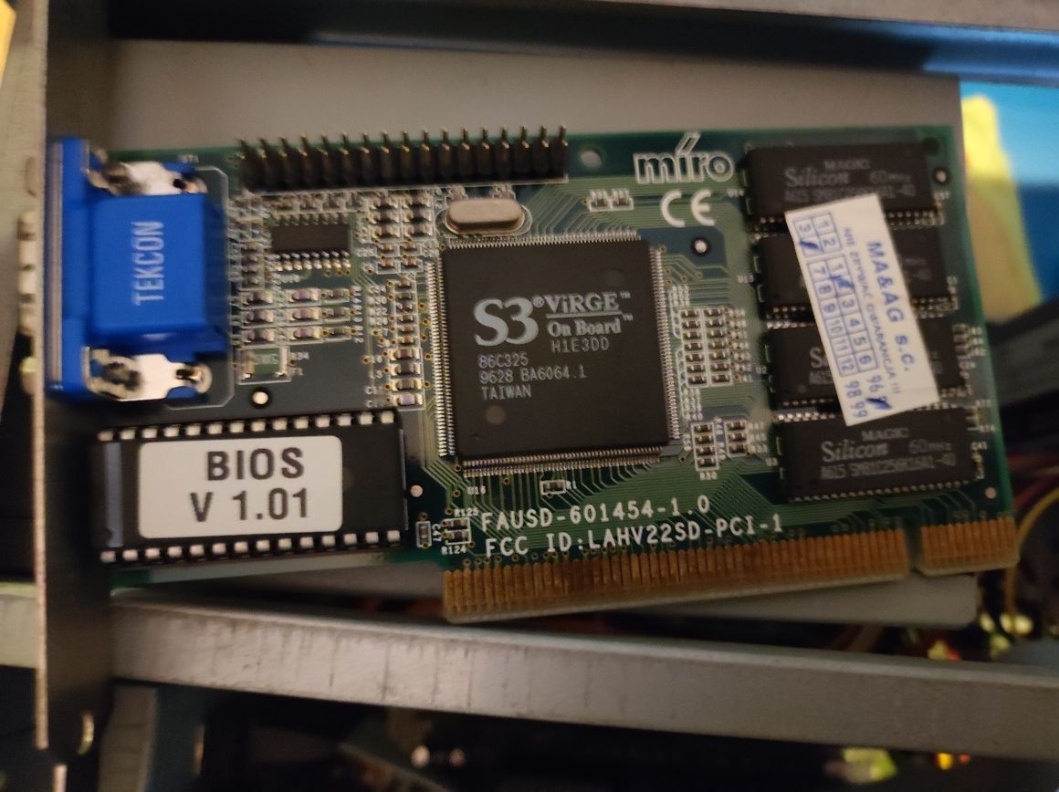 Retro PC i Intel Pentium 1 uszkodzony