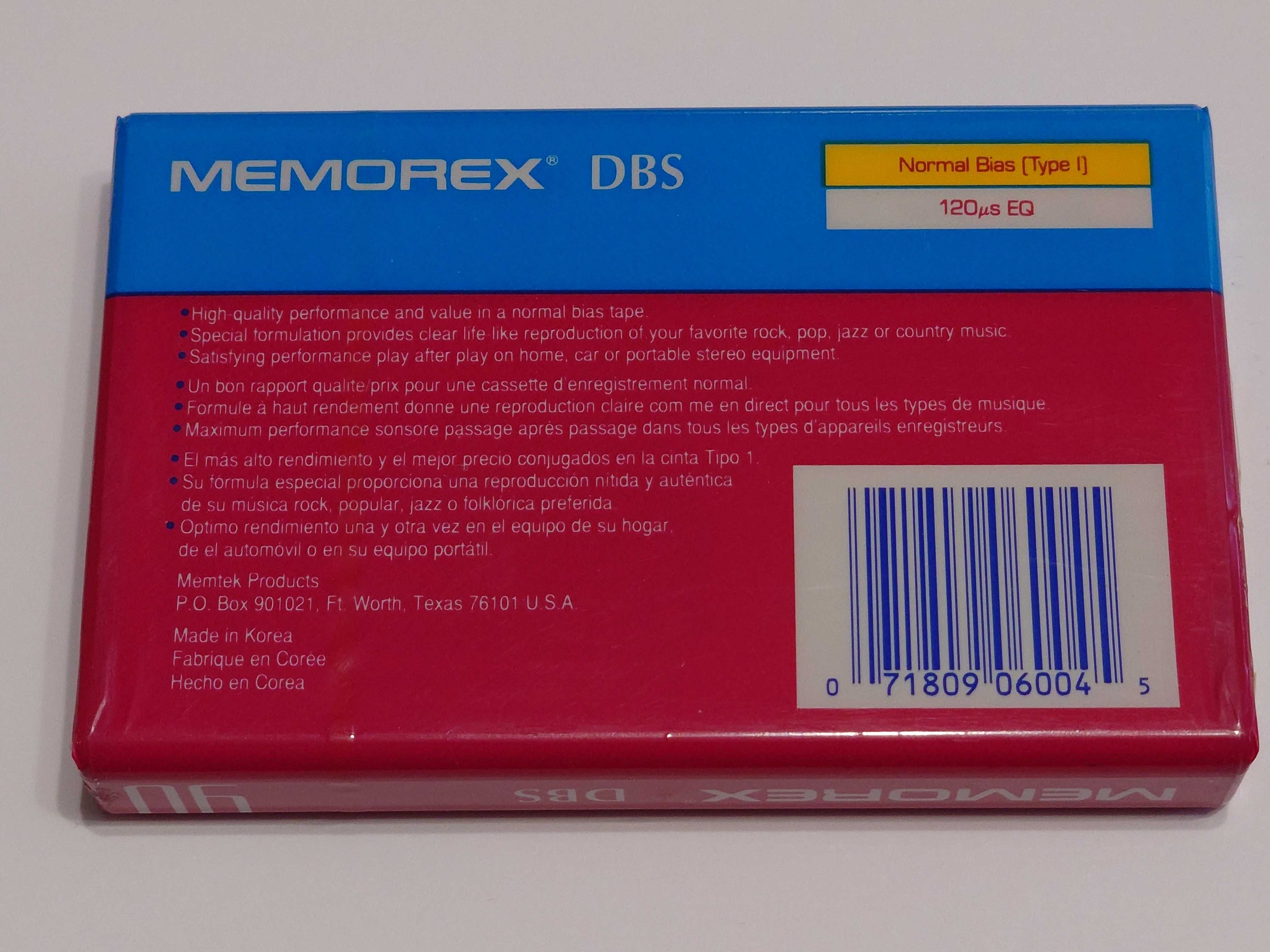 Memorex DBS 90 na rok 1990 rynek Amerykański!