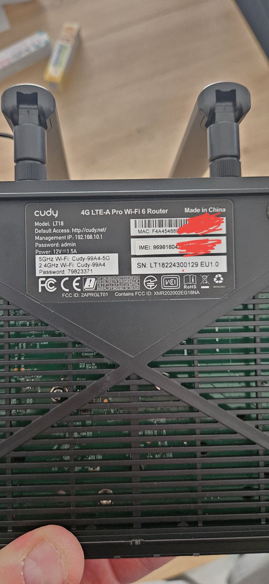 LTE Router Cudy LT18