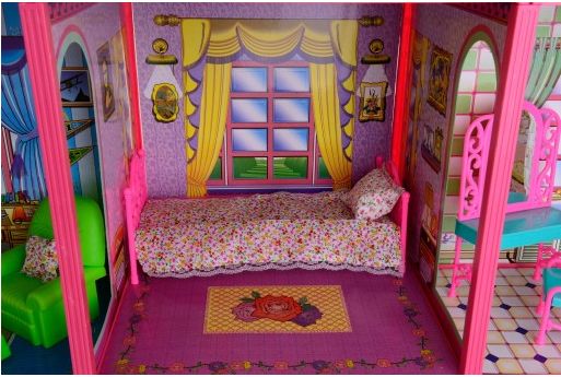 DOMEK dla Lalek Barbie Szafa DOM Kuchnia Sklep Pokój Stół Meble DZIECI