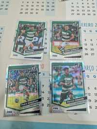 Cartas SCP Sporting Panini Donruss 23/24 Gyokeres, Edwards, etc