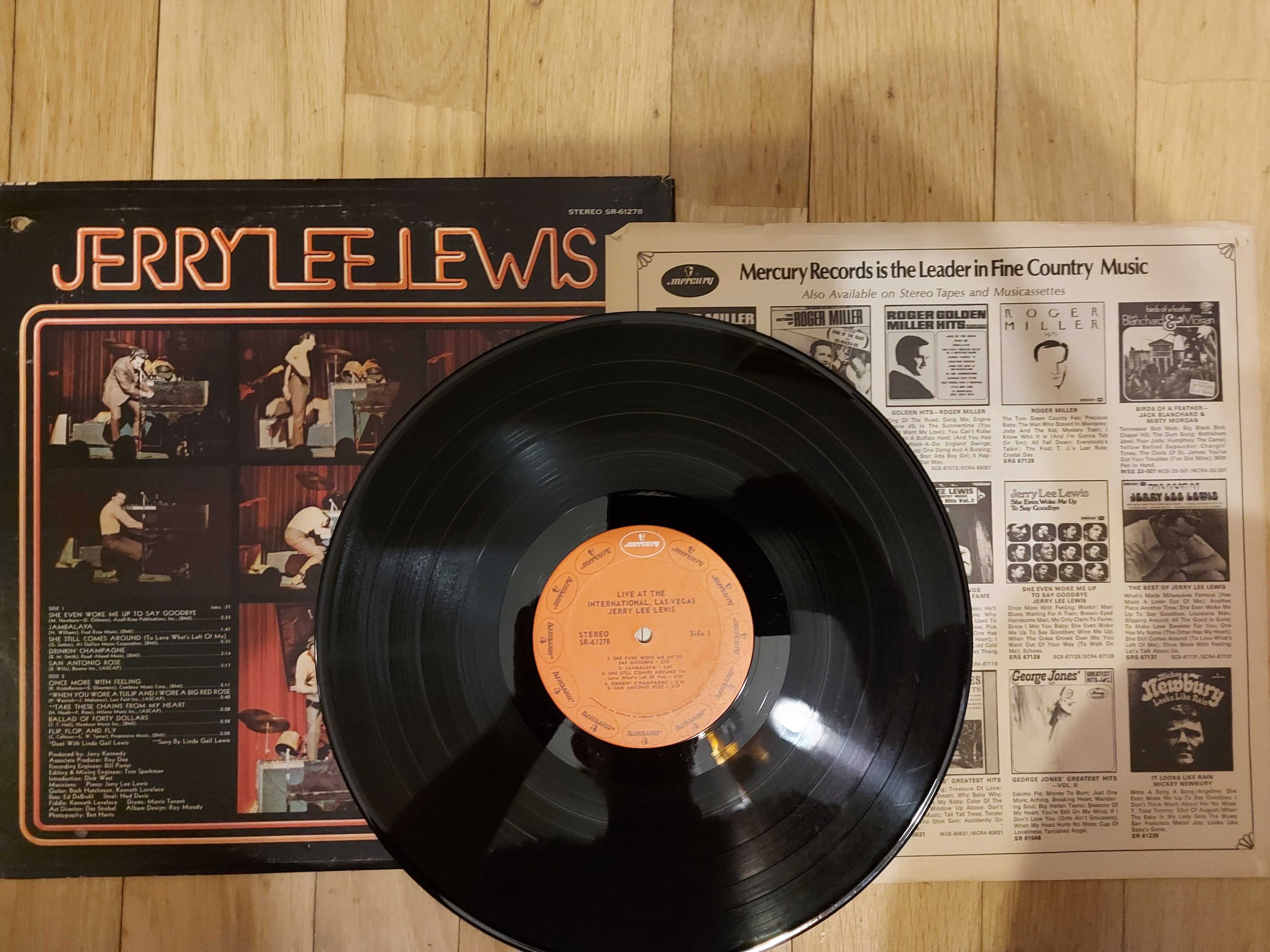 Jerry Lee Lewis  Live At The International, Las Vegas  1970  USA db+