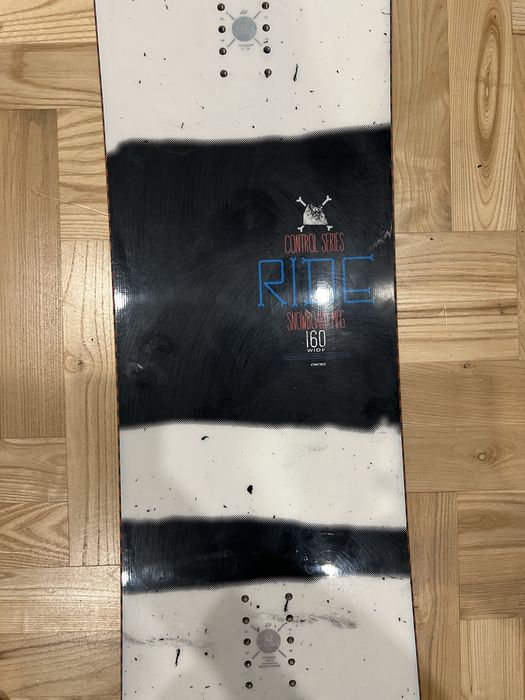 Zestaw snowboard ride 160w i wiązania