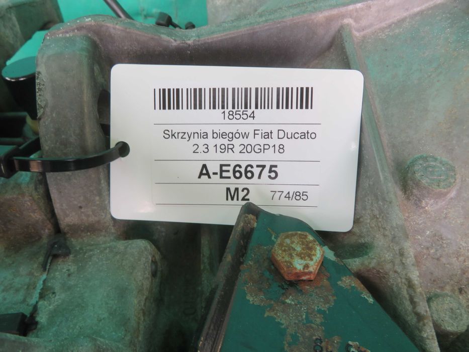 Fiat Ducato 19r 2.3 jtd skrzynia biegów 20GP18