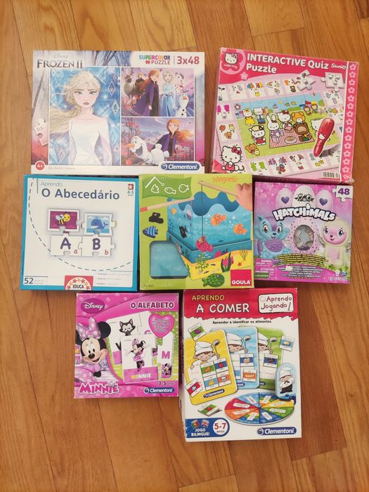 Vendo conjunto de jogos