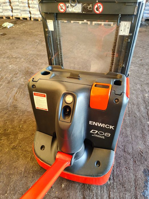 Linde D08 paleciak, wózek paletowy, masztowy, elektryczny, sztaplarka