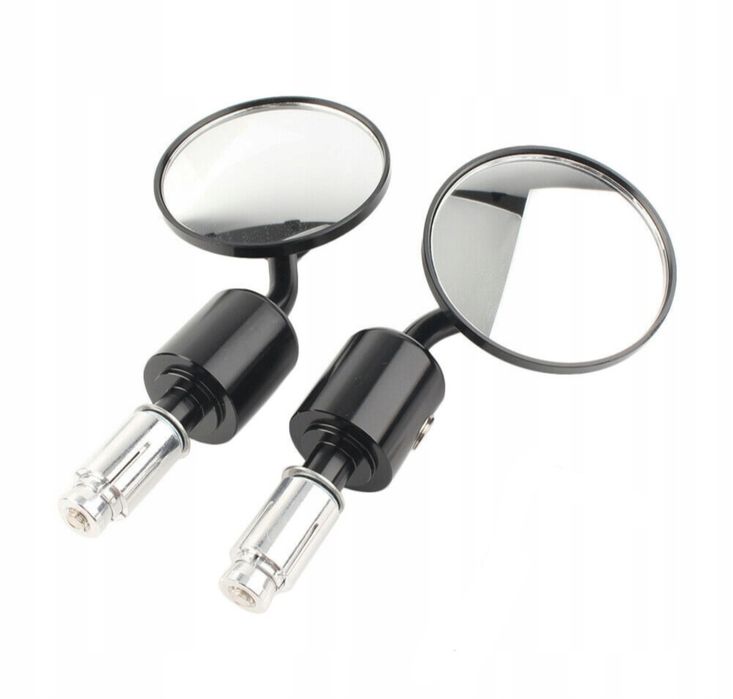 Lusterka Dolne / w Końcówki Kierownicy Alu CNC