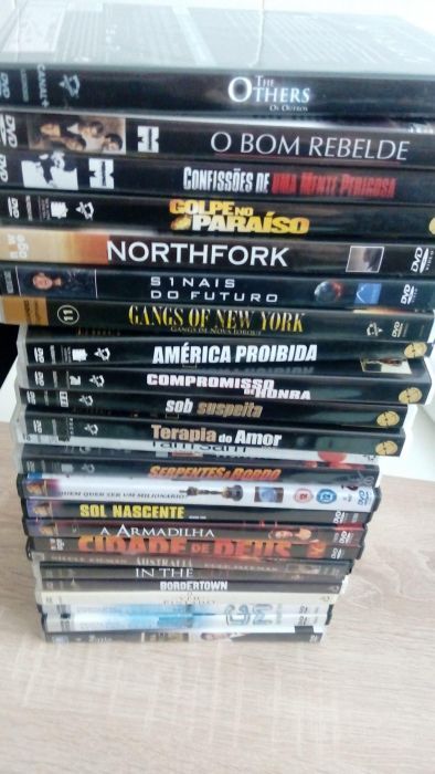 Dvds originais 1€ cada