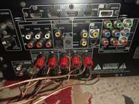 Amplituner denon avr 1311 plus kolumny głośnikowe wharfedale varddus