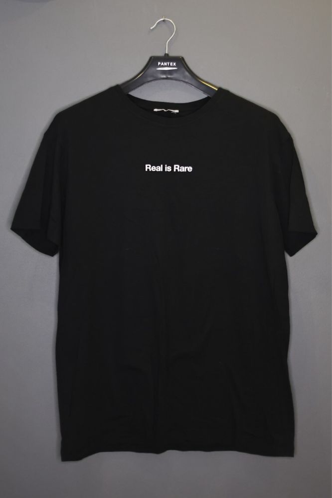 T-shirt oversized z napisami na plecach, Terranova