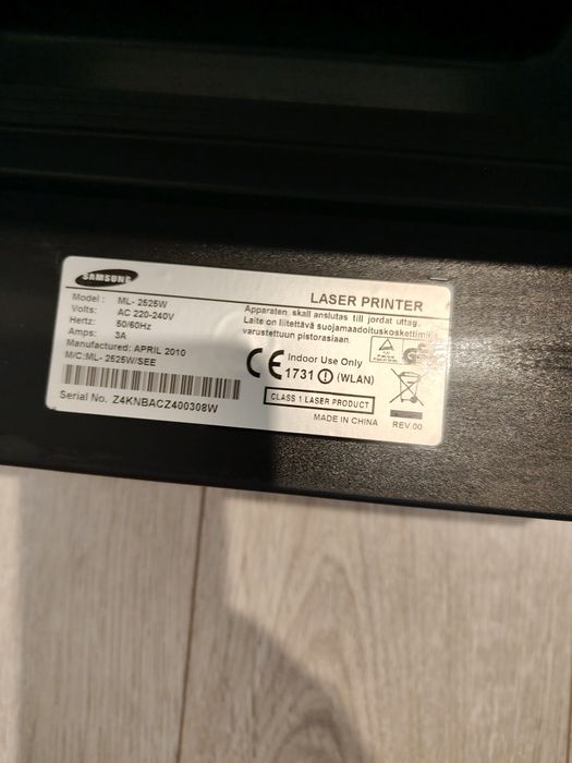 Drukarka laserowa Samsung ML-2525W