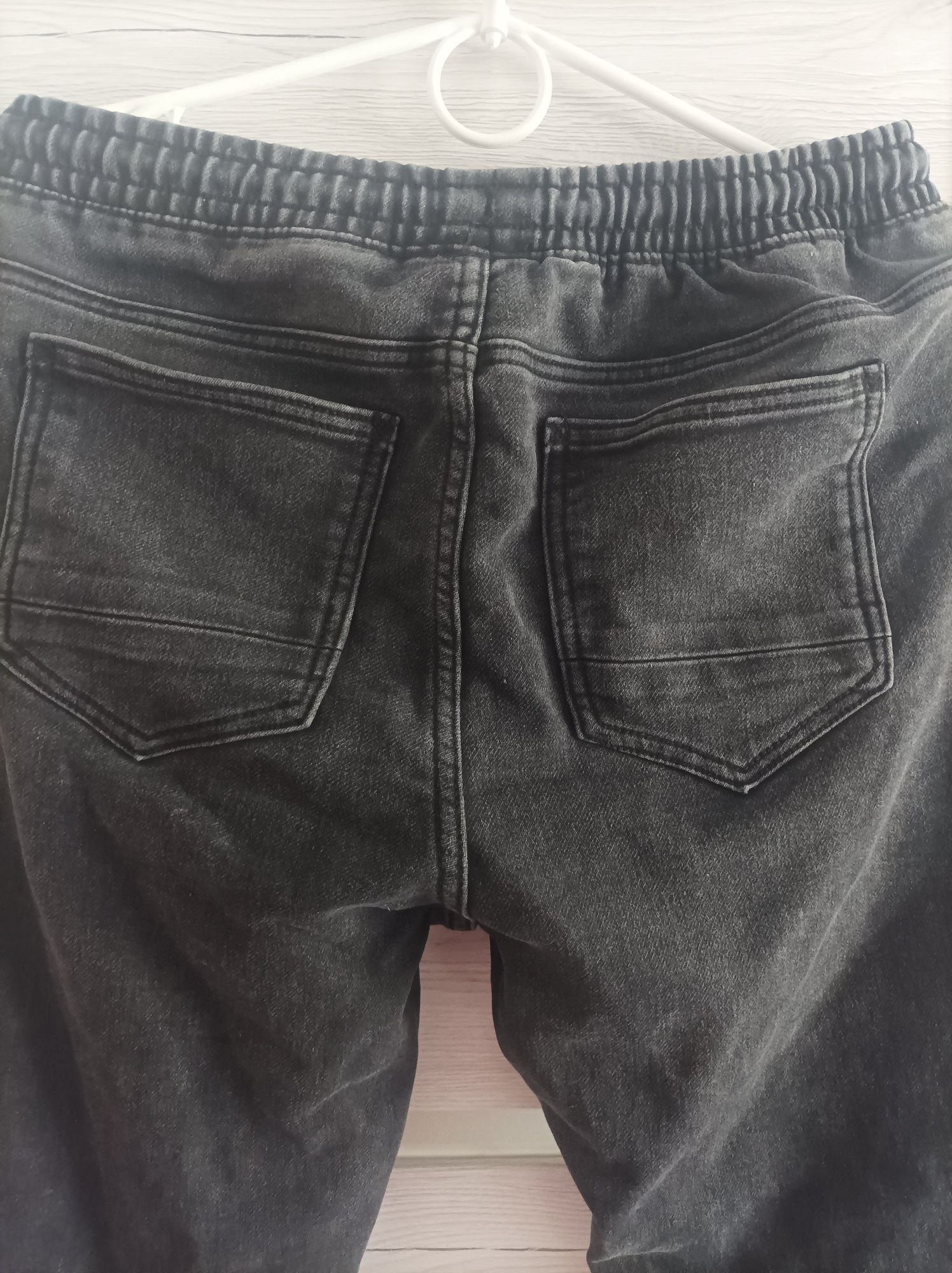 Spodnie joggery jeansowe S 28