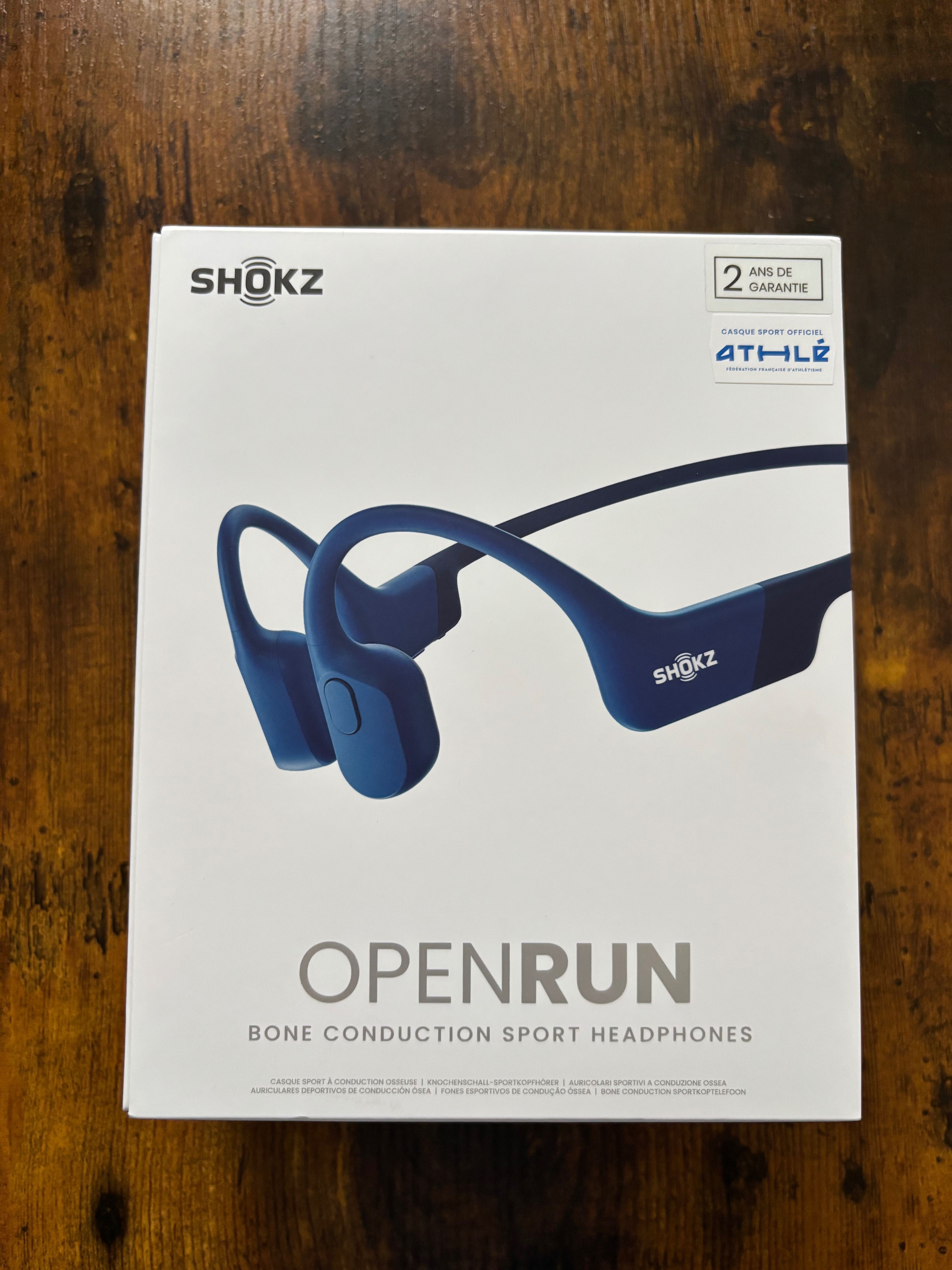 Shokz OpenRUN new usb-c blue