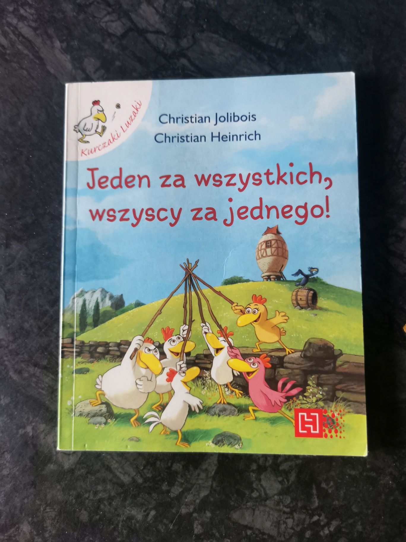 Książka kurczaki luzaki jeden za wszystkich wszyscy za jednego