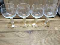 4 kieliszki kryształowe do wina