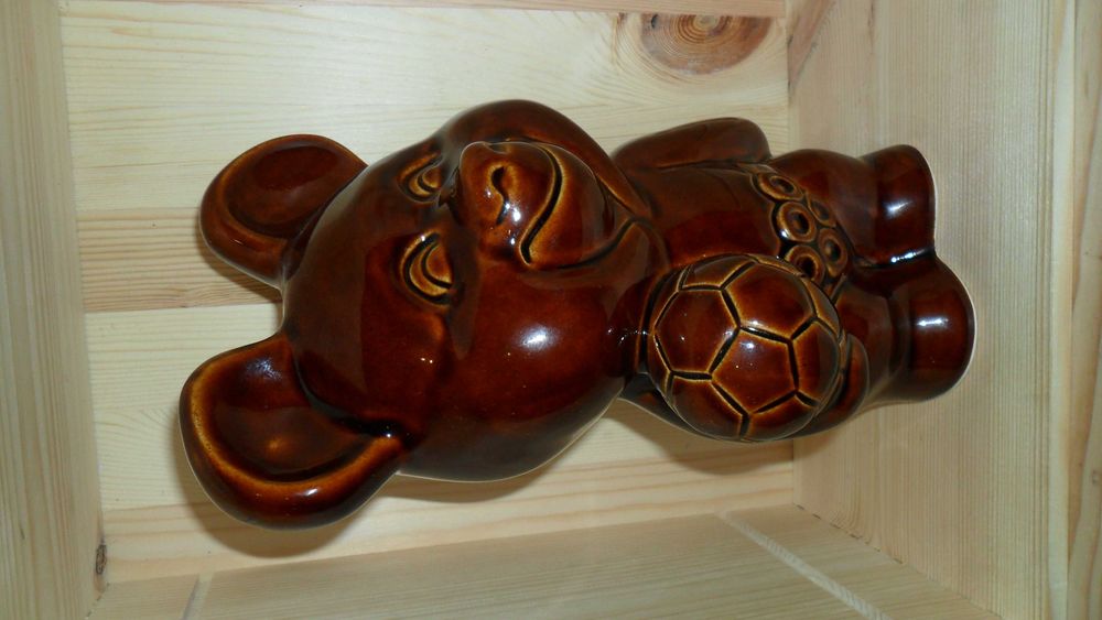 Статуэтка Олимпийский мишка, фарфор,  28 см