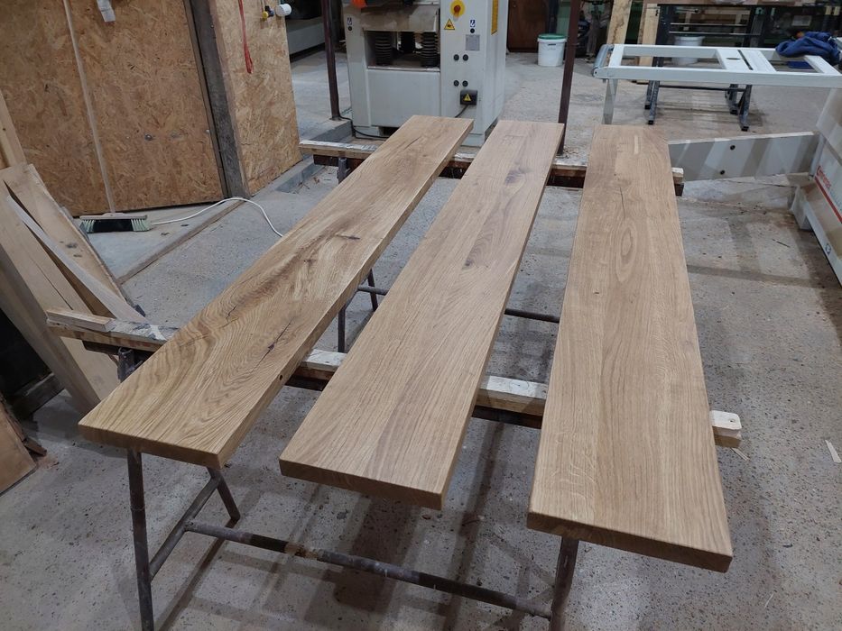 Parepet dębowy, jesionowy, sosnowy, modrzewiowy, bukowy