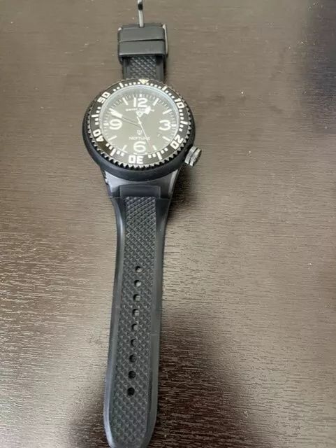 Часы Swiss Legend Neptune black Divers Swiss Made 10 atm