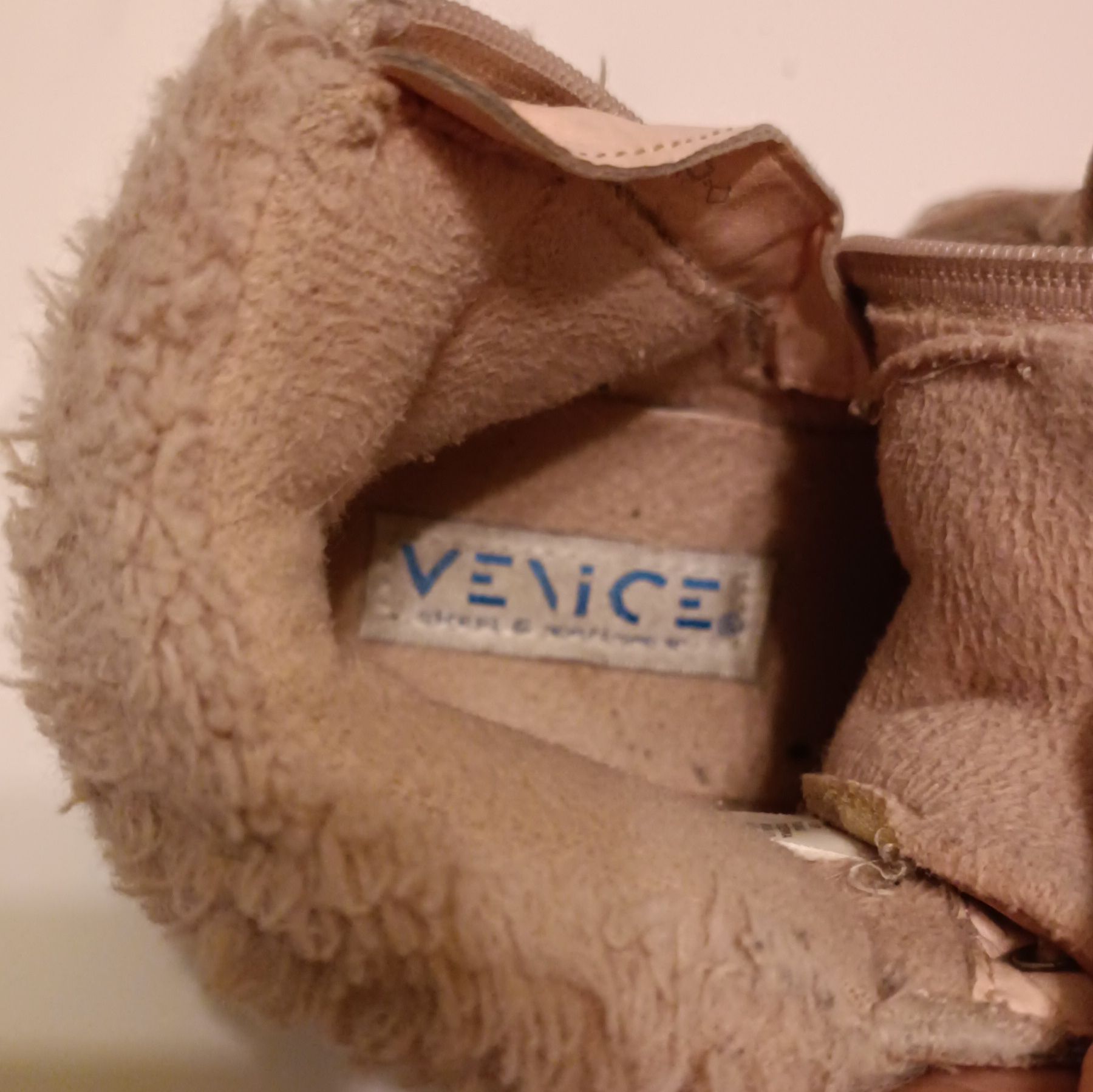 Buty zimowe skórzane na zamek Venice 30