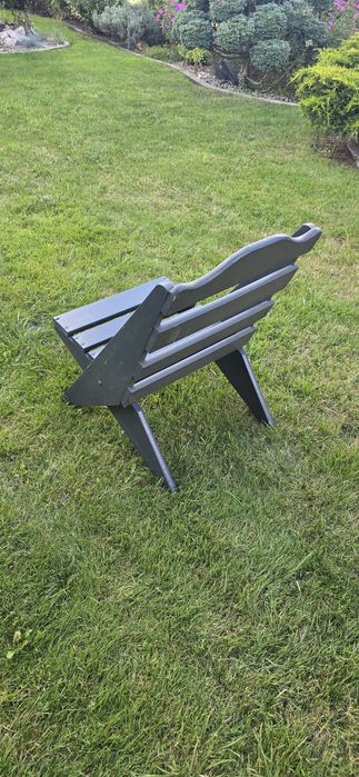 Drewniane Krzesło Ogrodowe – Solidne Stylowe Ogród,  fotel składane