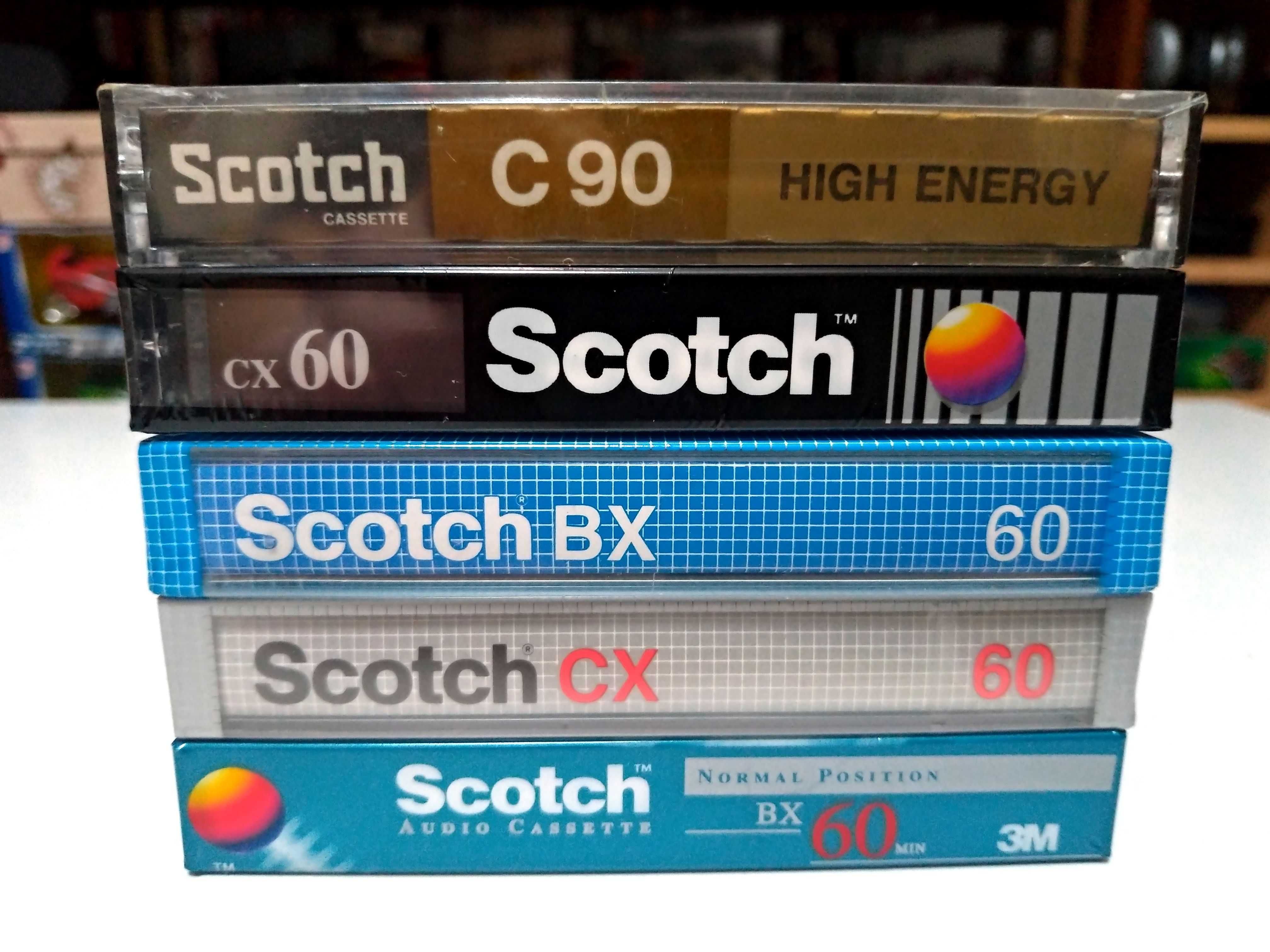 Pack Cassetes " Scotch " Novas e Seladas