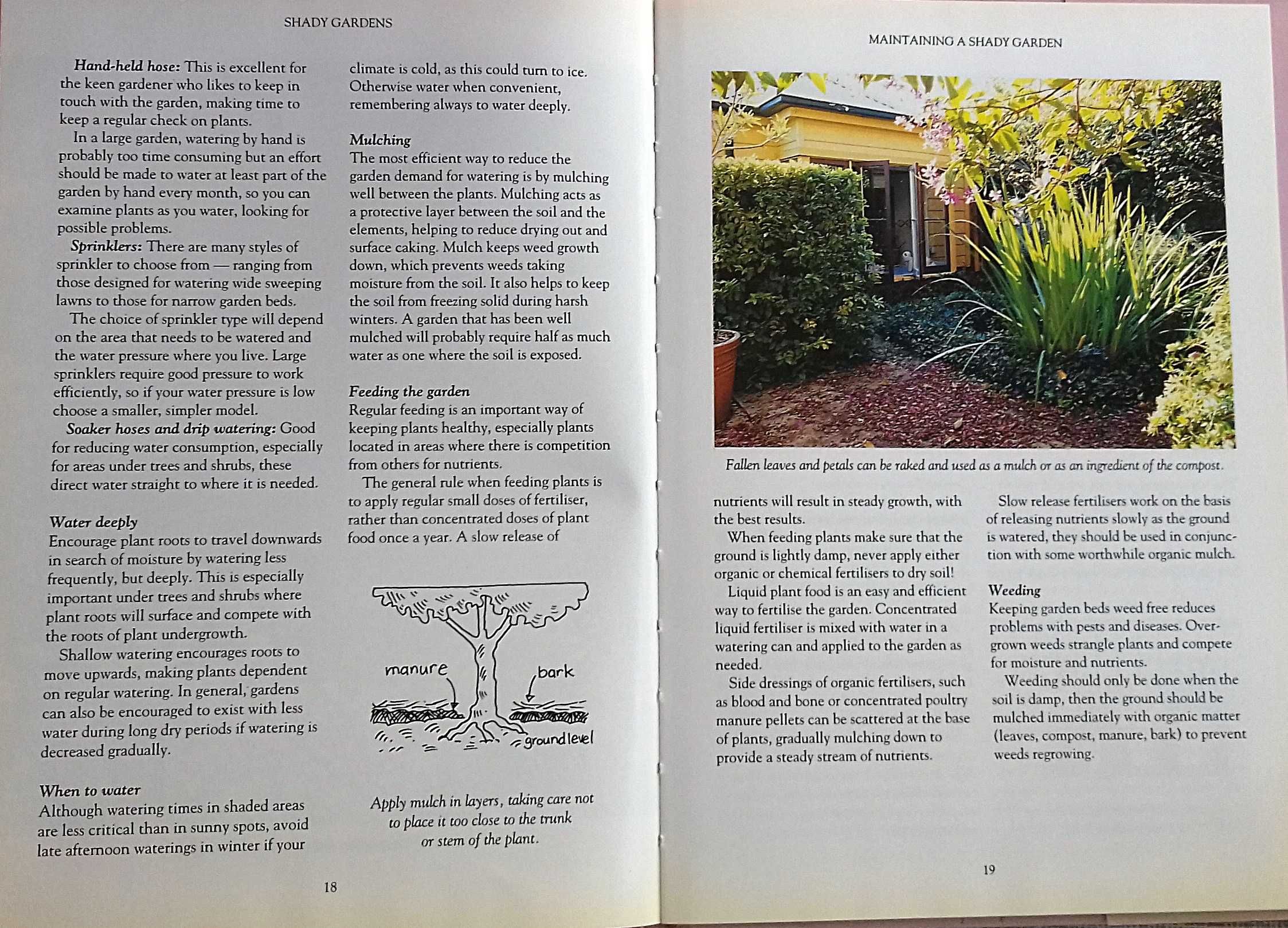 Mary Moody- Shady Greens Gardening with the Experts. Inclui portes