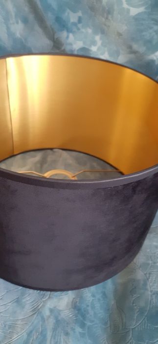 klasyczny welurowy abazur