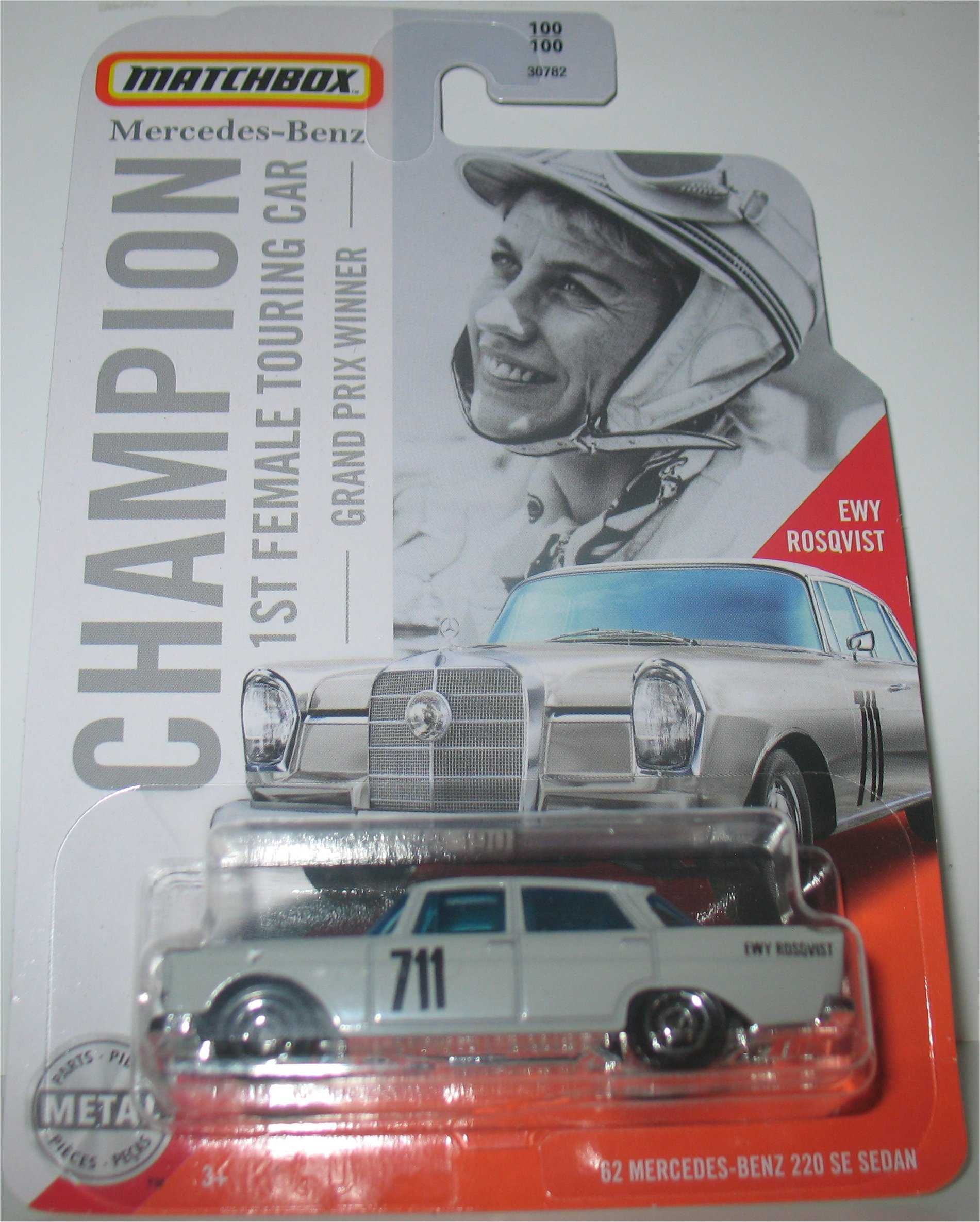 Matchbox - 62 Mercedes-Benz 220 SE Sedan - Ewy Rosqvist (2020)