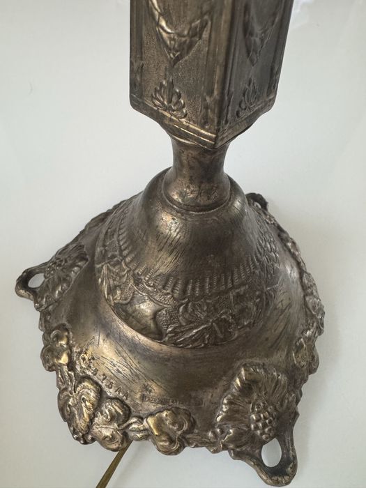 Świecznik Norblin przelo XIX/XX wiek