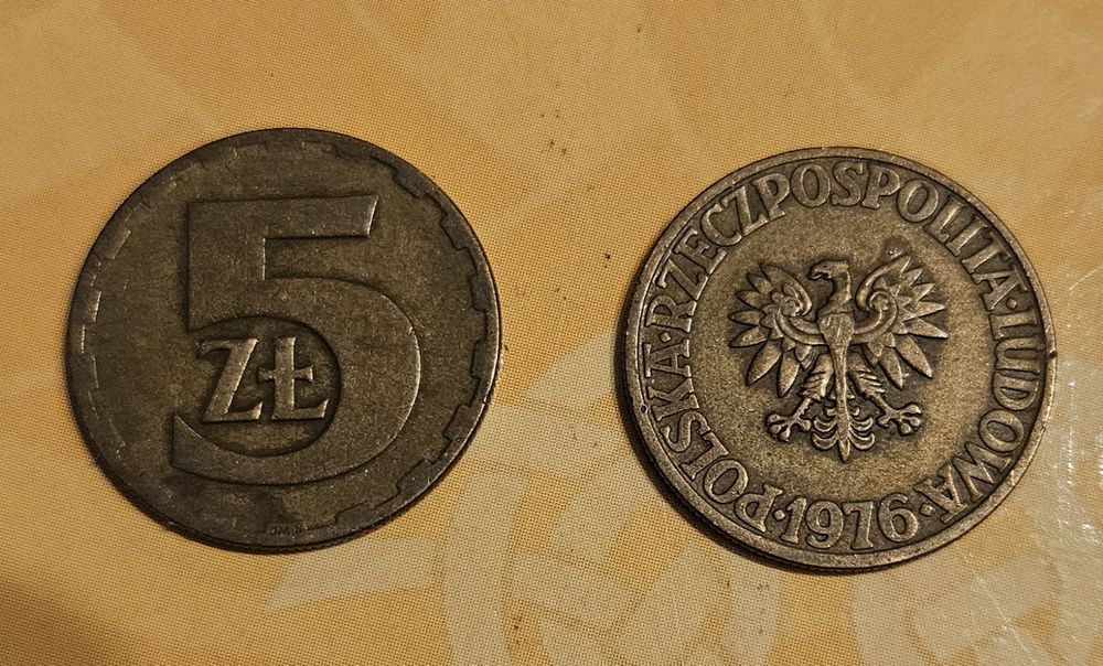 5 zł z roku 1976